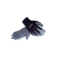 Zenith Safety Black Coated Gloves, Large/9, Nitrile Coating, 13 Gauge, Polyester Shell - 60 Pack-Coating Nitrile
