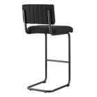 Modway Parity Boucle Bar Stools - Black Black - Set of 2-Weight Capacity: 330 lb