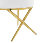 Modway Savour Performance Velvet Accent Dining Armchair - White - 2 Pack-8