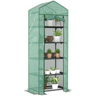 Outsunny 5 Tier Mini Greenhouse- Mini greenhouse is suitable for limited spaces
 