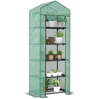 Outsunny 5 Tier Mini Greenhouse- Mini greenhouse is suitable for limited spaces
 
