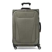 Travelpro Maxlite 5 25" Softside Check-in Luggage - Medium - Expandable - Spinner - Slate Green-Patented Contour Grip is designed with rubberized touch points for a comfortable handhold and easier manoeuvring