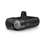 Garmin Varia Vue 4K Cycling Headlight Camera-Concealed microphone captures clear audio to enhance your ride footage