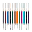 Pentel EnerGel Gel Pen Refills - 0.7mm - Assorted - 12 Pack-Liquid gel ink dries so fast even left-handed writers love it - no smears, no smudges, no globs