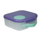 b.box Mini Lunchbox - Lilac Pop-Flexi whole fruit holder stretches to store whole fruit