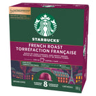 Starbucks by Nespresso Coffee Capsules - French Roast - 8 Pack-Each sleeve contains 8 recyclable aluminium coffee capsules