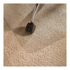 ClearTex Clear Polycarbonate Floormat for Low/Medium Pile Carpet, 35" x 47"-Virtually unbreakable - material is used in the manufacture of bullet-proof glass