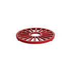 Tramontina 7" Enameled Cast Iron Series 1000 Round Trivet - Gradated Red-Protects surfaces from hot cookware