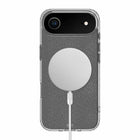 Blu Element DropZone Rugged Compatible with MagSafe Case for iPhone 17 Air - Clear Glitter-Transparent slim design