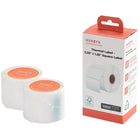 MUNBYN Thermal Label - 2.25 x 1.25" - White - 1000 Sheets/Roll - 2 Rolls/Pack - 2 Pack (4000 Sheets)-Good Compability: Suitable for MUNBYN, ZEBRA, ROLLO, PLONO,L+H, Jiose , and most of the thermal label printers that the print width can be adjusted to 2.25". DO NOT SUPPORT DYMO!
