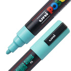 Uni Posca PC-5M Soft Colours Water-Based Paint Markers - Reversible Medium Tip - 1.8-2.5mm - Assorted Colours - 8 Pack-Medium 1.2-2.5mm reversible tip is ideal for colouring, line drawing and ornamentation