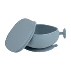 b.box Silicone Bowl + Lid - Ocean-Made from baby-safe platinum silicone