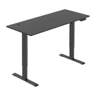 TygerClaw 42" Two Stage Column Sit Stand Desk - Black-Robust motor ensures that the desk maintains an exceptionally high level of stability