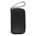 Champs Onyx Leather Multi Passport Case - Black- Leather Multi Passport Case