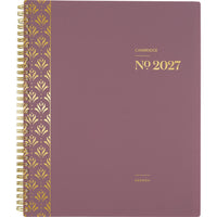 Cambridge 2027 Large Weekly/ Monthly Planner 11-¼" H x 9" W - Workstyle Focus - Bilingual-12 months: January - December 2027