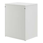 Modway Covelo Wall Mount Nightstand - Light Grey-6