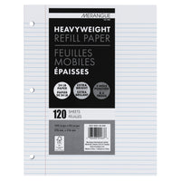 Merangue Heavyweight Refill Paper - 120 Sheets-120 ruled sheets