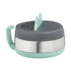 b.box Insulated Lunch Jar - 260 ml - Forest-Spork utensil included, tucks neatly into the custom bumper