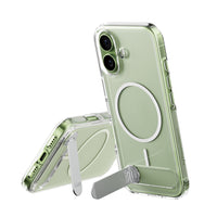 PanzerGlass CARE Case with Kickstand MagSafe for iPhone 17 - Clear-Versatile and recycled aluminum kickstand feature designed to be practical