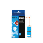 Epson T786 Ink Cartridge - High Capacity - Cyan-Worry-free handling - smudge, fade and water resistant prints 