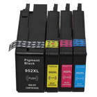 Nexink HP 952/HP952XL Compatible Ink Cartridges - High Yield - Black/Colour Combo - 4 Pack-Designed to save