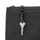 Edition22 Lockpoint Sling Bag - Black-Adjustable shoulder strap with buckle closure
