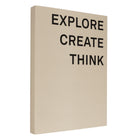 Gry Mattr Explore - Create - Think Notebook - Soft Touch Cover - Putty-Glue Binding