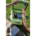 RovR CoolR 25 Quart Hard Cooler with Shoulder Strap - Matcha-26 Quart capacity fits up to 32 cans or 6 bottles of wine or 28 lbs of ice