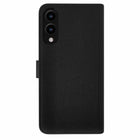 Blu Element Folio 2-in-1 Case for Galaxy S25 Edge - Black-High impact resistant wrap-around protection