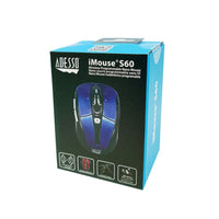 Adesso iMouse S60L Wireless Mouse - Blue - Programmable Buttons - Ergonomic-8