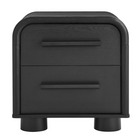 Modway Bellamy Curved 2-Drawer Nightstand - Black Oak-8