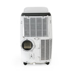 BLACK+DECKER 8,000 BTU SACC/CEC Portable Air Conditioner with Heat-Portable a/c heater combo unit - our 8,000 btu sac/cec (12,000 btu ASHRAE) dual compact air conditioner & heater (17.32 x 13.2 x 27.2 inches and 64.5 lbs.) will keep you cool & comfortable during the summer, & toasty warm in the winter. An adjustable fan speed, with up and down auto air swing, cools the air to 61 degrees Fahrenheit at the coolest setting and heats up to 88 degrees Fahrenheit. Sleep mode makes it extra quiet while you rest, 5