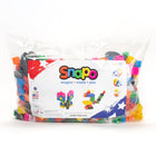 Snapo Building Blocks Epic Builder's Kit - 550 Pieces-Snapo blocks feature our patented snap technology. Snapo blocks connect on all 6 sides, slide vertically and can rotate!