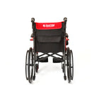 Journey So Lite C2 Ultra Lightweight Wheelchair - Red-Minimum 33" turning radius helps improve maneuverability in tighter indoor spaces