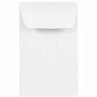JAM Paper #1 Coin Envelopes w/ Moistenable Glue - White - 2 1/4" x 3 1/2" - 250 Pack-Versatile mini envelope: if you’re looking for an envelope for coin collections, craft supplies, buttons, seeds, invitation inserts, and more, our #1 coin envelopes are a great option. they are designed to fit inside direct mail, letters, and even holiday gift boxes. use these coin envelopes to hold stamps, party favors, small manufacturing parts/inventory items, business cards, gift cards, and other small items.