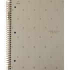 Five Star Style 3-Subject Notebook - 120 Pages - 11" x 8-1/2" - Assorted Colours-3-subject notebook contains 150 college ruled sheets that are ink bleed resistant