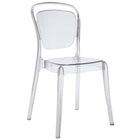 Modway Entreat Dining Side Chair - Clear-Modern dining chair