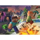 Ravensburger Monster Minecraft 100-Piece XXL Puzzle-Extra-thick and durable material, suitable for young children's hands and resistant to frequent handling, allowing for even longer puzzle fun