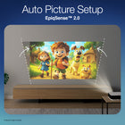 Epson Lifestudio Pop Full HD Personal Lifestyle Projector with Sound by Bose Technology – White-Perfect for Game Night - Enjoy smooth, responsive gameplay on a massive 150'' display for epic races, co-op battles and more