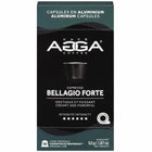 Agga Bellagio Forte Nespresso Compatible Capsules - Dark - 10 Pack-Compatible with Nespresso OriginalLine - Dark - Capsule - Bellagio Forte - Kosher - 10 / Box