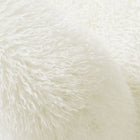 Modway Mina Faux Fur Accent Chair - White-Armless Design