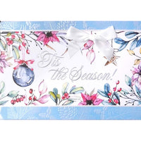 Rosedale Gold 5-1/2" x 8" Christmas Greeting Cards/Envelopes - 6 Pack-Card shop quality greeting cards