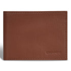 Champs Onyx Leather Top Wing Wallet - Brown-Leather Top wing wallet in gift box