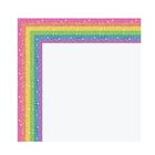Royal Brites Rainbow Glitter Frame Poster Board - 22" x 28" -Sparkle frame makes your message stand out
