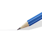 Staedtler Mars Lumograph 100 4H Degree Pencil - 6 Pack-Break resistant super-bonded lead