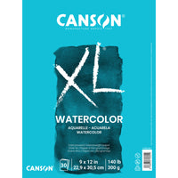 Canson XL Series Watercolor Pad - 9" x 12" - 30 Sheets-Watercolour