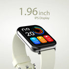 HiFuture 1.96" Zone 2 Smartwatch - Silver-Effortless wireless calling at your fingertips: Stay effortlessly connected with the HiFuture Zone2's seamless wireless calling feature. Make and receive calls on the go, straight from your wrist
