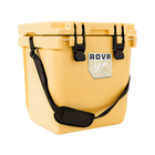 RovR CoolR 25 Quart Hard Cooler with Shoulder Strap - Sunny Side-RapidLock Latches create an airtight seal and offer fast, easy-to-use access to the party