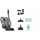 Miele Guard S1 Electro Canister Vacuum - Grey-Exceptional filtration performance - Advanced filtration system retains > 99.99% of dust particles as small as 0.4 µm.