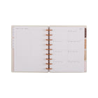 The Happy Planner 2025-2026 Muted Mariposa 12-Month Sustainable Planner-The Muted Mariposa design is filled with soft neutrals, delicate butterflies, celestial moons, and uplifting quotes to add a little sparkle to your planning